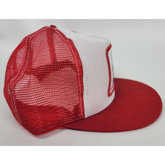 Vintage McKay Empire Plow Company Red White Mesh Snapback Trucker Hat‎ RCC USA - Picture 4 of 11